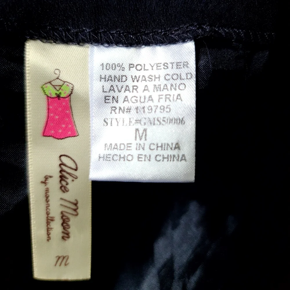 Alice Moon 🌙 ✨️ CUTE black new layered embellished skirt szM - Picture 5 of 6